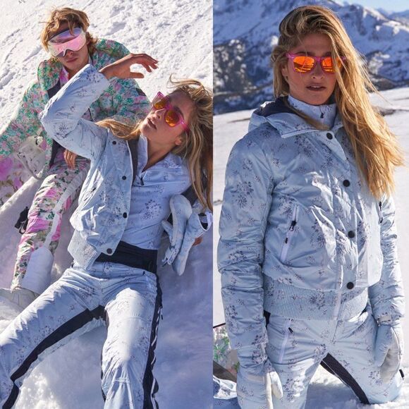 LoveShackFancy X Bogner Fire + Ice Sella Ski Jacket - Picture 1 of 8